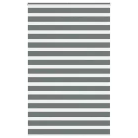   Zebrafüggönnyel sötét szürke szövetszélesség 135,9cm poliészter