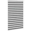 Zebrafüggönnyel sötét szürke szövetszélesség 140,9cm poliészter