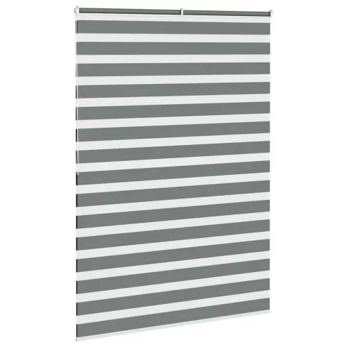 Zebrafüggönnyel sötét szürke szövetszélesség 155,9cm poliészter