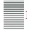 Zebrafüggönnyel sötét szürke szövetszélesség 155,9cm poliészter