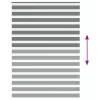 Zebrafüggönnyel sötét szürke szövetszélesség 160,9cm poliészter