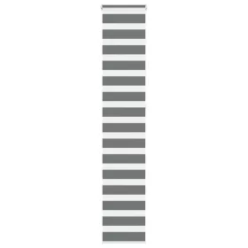   Zebrafüggönnyel sötét szürke szövetszélesség 45,9 cm poliészter