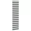 Zebrafüggönnyel sötét szürke szövetszélesség 60,9 cm poliészter