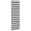 Zebrafüggönnyel sötét szürke szövetszélesség 75,9 cm poliészter