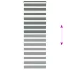 Zebrafüggönnyel sötét szürke szövetszélesség 75,9 cm poliészter