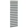 Zebrafüggönnyel sötét szürke szövetszélesség 80,9 cm poliészter