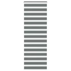   Zebrafüggönnyel sötét szürke szövetszélesség 85,9 cm poliészter