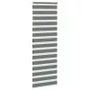Zebrafüggönnyel sötét szürke szövetszélesség 85,9 cm poliészter