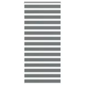   Zebrafüggönnyel sötét szürke szövetszélesség 95,9 cm poliészter