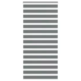   Zebrafüggönnyel sötét szürke szövetszélesség 100,9cm poliészter