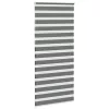 Zebrafüggönnyel sötét szürke szövetszélesség 110,9cm poliészter