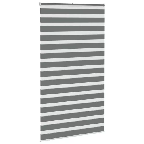 Zebrafüggönnyel sötét szürke szövetszélesség 115,9cm poliészter