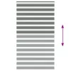 Zebrafüggönnyel sötét szürke szövetszélesség 120,9cm poliészter