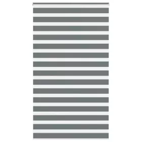   Zebrafüggönnyel sötét szürke szövetszélesség 130,9cm poliészter