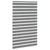 Zebrafüggönnyel sötét szürke szövetszélesség 140,9cm poliészter