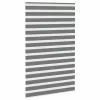 Zebrafüggönnyel sötét szürke szövetszélesség 145,9cm poliészter