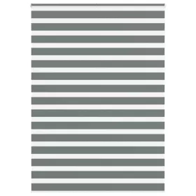   Zebrafüggönnyel sötét szürke szövetszélesség 150,9cm poliészter