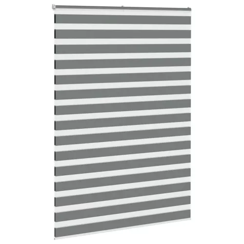 Zebrafüggönnyel sötét szürke szövetszélesség 150,9cm poliészter