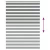 Zebrafüggönnyel sötét szürke szövetszélesség 160,9cm poliészter