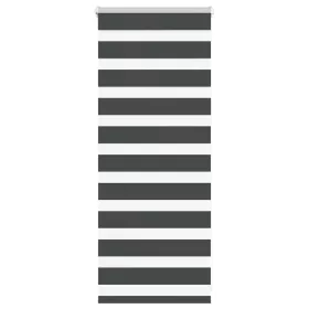  Zebrafüggönnyel fekete szövetszélesség 60,9 cm poliészter