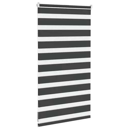 Zebrafüggönnyel fekete szövetszélesség 65,9 cm poliészter