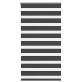   Zebrafüggönnyel fekete szövetszélesség 75,9 cm poliészter