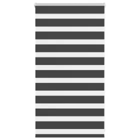   Zebrafüggönnyel fekete szövetszélesség 85,9 cm poliészter