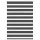Zebrafüggönnyel fekete szövetszélesség 90,9 cm poliészter