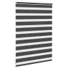 Zebrafüggönnyel fekete szövetszélesség 90,9 cm poliészter
