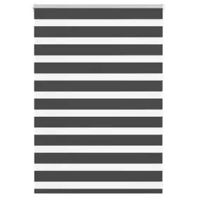   Zebrafüggönnyel fekete szövetszélesség 100,9 cm poliészter