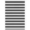 Zebrafüggönnyel fekete szövetszélesség 105,9 cm poliészter