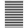 Zebrafüggönnyel fekete szövetszélesség 105,9 cm poliészter