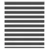Zebrafüggönnyel fekete szövetszélesség 115,9 cm poliészter
