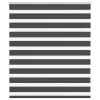 Zebrafüggönnyel fekete szövetszélesség 120,9 cm poliészter