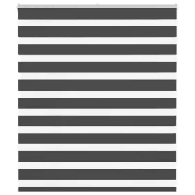   Zebrafüggönnyel fekete szövetszélesség 120,9 cm poliészter