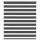 Zebrafüggönnyel fekete szövetszélesség 120,9 cm poliészter