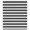 Zebrafüggönnyel fekete szövetszélesség 125,9 cm poliészter