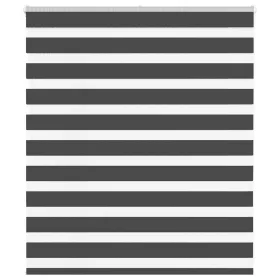   Zebrafüggönnyel fekete szövetszélesség 125,9 cm poliészter