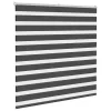 Zebrafüggönnyel fekete szövetszélesség 135,9 cm poliészter