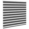 Zebrafüggönnyel fekete szövetszélesség 160,9 cm poliészter