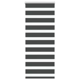   Zebrafüggönnyel fekete szövetszélesség 50,9 cm poliészter