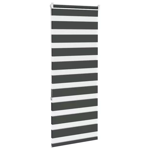 Zebrafüggönnyel fekete szövetszélesség 55,9 cm poliészter