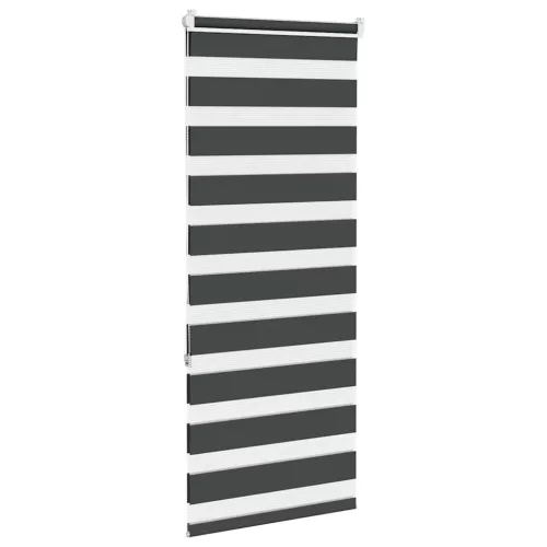Zebrafüggönnyel fekete szövetszélesség 60,9 cm poliészter