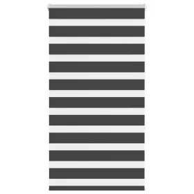   Zebrafüggönnyel fekete szövetszélesség 65,9 cm poliészter