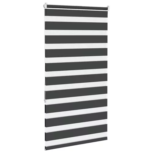 Zebrafüggönnyel fekete szövetszélesség 65,9 cm poliészter