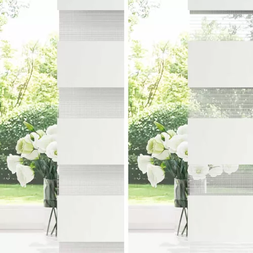 Zebrafüggönnyel fekete szövetszélesség 65,9 cm poliészter