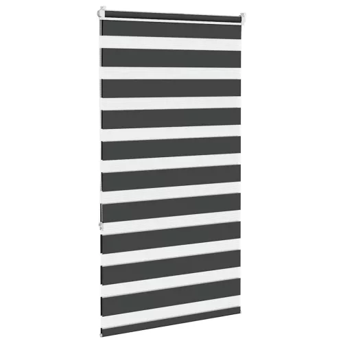 Zebrafüggönnyel fekete szövetszélesség 70,9 cm poliészter
