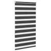 Zebrafüggönnyel fekete szövetszélesség 75,9 cm poliészter