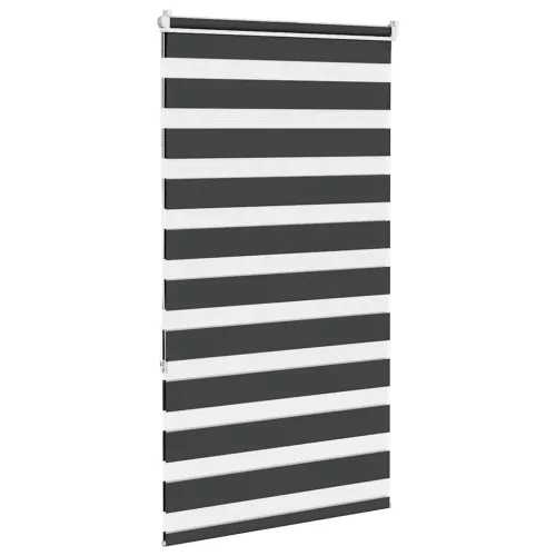 Zebrafüggönnyel fekete szövetszélesség 75,9 cm poliészter