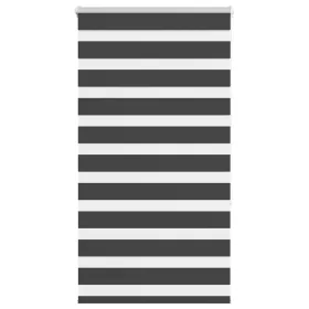   Zebrafüggönnyel fekete szövetszélesség 80,9 cm poliészter
